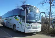 MB-Tourismo der Fa. Armbruster aus Rastatt in Sindelfingen -Parkplatz