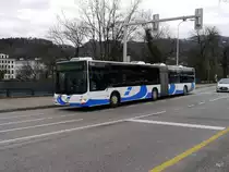 BOGG - MAN Lion`s City Nr.47  SO 83015 unterwegs auf der Linie 571 in Olten am 03.02.2018