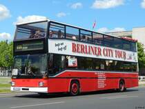 MAN SD 202 von Eick's Rundfahrten Berlin aus Deutschland in Berlin am 11.06.2016