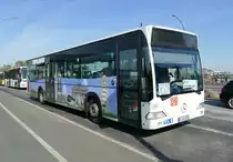 Im SEV Einsatz, dieser Mercedes- Benz Citaro von 'Der Tempelhofer' in Berlin /Beusselbrücke am 30.09.2017.