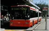 Aus dem Archiv: VB Biel Nr. 87 NAW/Hess Gelenktrolleybus am 13. Mrz 1999 Biel, Bahnhof