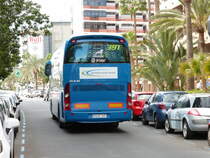 14.01.2018,MAN Irizar in Playa del Ingles/Gran Canaria.