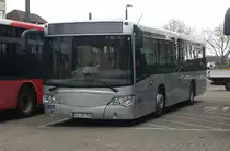 Hier wartet der KA VK 708 der VBK der extra von Mercedes Benz für das Bulacher Loch in Karlsruhe Bulach angefertigt wurde. Gesichtet am 09.03.2018 in Karlsruhe.