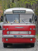 Ein Ikarus 55 im April 2017 in Dresden.