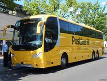 Scania OmniExpress von Postbus/Becker Tours aus Deutschland in Berlin am 11.06.2016