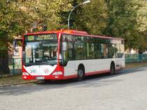 Cottbusverkehr Bus 245 am 8.10.08 in Forst .