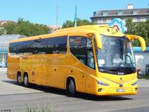 Scania Irizar von Student Agency aus Tschechien in Berlin am 11.06.2016