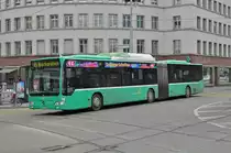 Mercedes Citaro 718, auf der Linie 48, fährt Richtung Haltestelle Schützenhaus. Die Aufnahme stammt vom 01.03.2018.