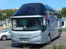Neoplan Starliner von Arda Tur aus Bulgarien in Berlin am 11.06.2016