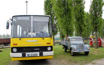 Ikarus 260 in den Gera. Foto 06.05.2017