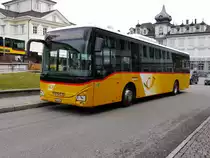 Postauto - Iveco Crossway AR 14861 unterwegs in Heiden am 09.03.2018