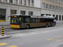 Postauto - Mercedes Citaro BE 639516 unterwegs in Biel am 09.03.2018