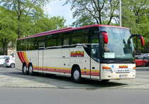 Setra S 417 GT-HD, ''HARU -Reisen'' in Berlin /Hardenbergplatz im August 2017.