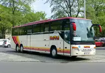 Setra S 417 GT-HD, ''HARU -Reisen'' in Berlin /Hardenbergplatz im August 2017.