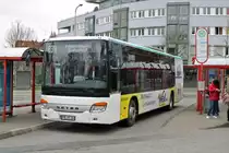 Setra 4000er Überlandbus am 17.03.18 in Hofheim (Taunus) Busbahnhof