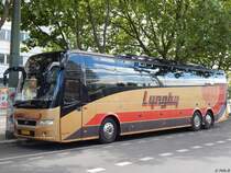 Volvo 9900 von Lyngby Turistfart aus Dänemark in Berlin am 11.06.2016