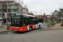 HLB Bus MAN Lions City am 17.03.18 in Hofheim (Taunus) Busbahnhof