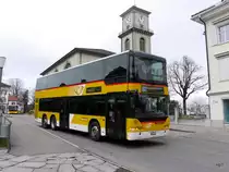 Postauto - Neoplan Doppelstockbus AR 14841 in Heiden am 09.03.2018