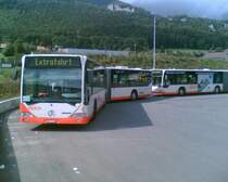 BSU Citaro Nr.40+41 auf Extrafahrt am 7.9.08 in Oensingen