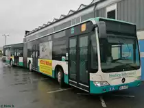 Mercedes Citaro II der Neubrandenburger Verkehrsbetriebe in Neubrandenburg am 04.01.2017