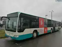 Mercedes Citaro II der Neubrandenburger Verkehrsbetriebe in Neubrandenburg am 04.01.2017