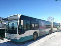 Mercedes Citaro II der Neubrandenburger Verkehrsbetriebe in Neubrandenburg am 06.01.2017