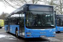 MAN Lion's City  Rhein-Neckar-Bus , Wiesloch-Schatthausen 18.03.2018