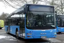 MAN Lion's City  Rhein-Neckar-Bus , Wiesloch-Schatthausen 18.03.2018