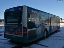 Mercedes Citaro II der Neubrandenburger Verkehrsbetriebe in Neubrandenburg am 06.01.2017