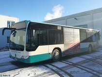 Mercedes Citaro II der Neubrandenburger Verkehrsbetriebe in Neubrandenburg am 06.01.2017