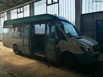 Mercedes Sprinter der Neubrandenburger Verkehrsbetriebe in Neubrandenburg am 06.01.2017