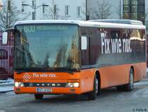 Setra 315 NF von Braasch Reisen aus Deutschland in Neubrandenburg am 06.01.2017