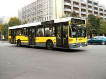 Mercedes-Stadtbus in berlin-Mitte, 12.10.2008