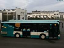 Mercedes Citaro II der Neubrandenburger Verkehrsbetriebe in Neubrandenburg am 10.01.2017