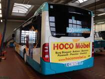 Mercedes Citaro III der Neubrandenburger Verkehrsbetriebe in Neubrandenburg am 10.01.2017