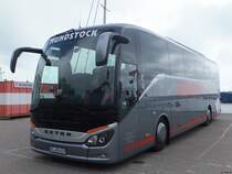 Setra 515 HD von Mundstock aus Deutschland im Stadthafen Sassnitz am 21.07.2014