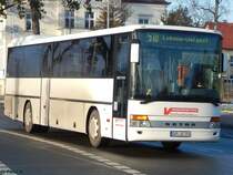 Setra 315 UL des Verkehrsbetrieb Greifswald-Land GmbH in Greifswald am 20.01.2017
