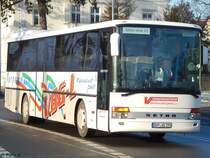 Setra 315 H des Verkehrsbetrieb Greifswald-Land GmbH in Greifswald am 20.01.2017