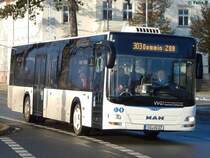 MAN Lion's City der VVG in Greifswald am 20.01.2017