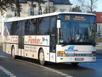 Setra 315 UL der Anklamer Verkehrsgesellschaft in Greifswald am 20.01.2017