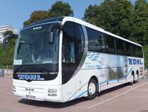 MAN Lion's Coach von Kohl aus Deutschland im Stadthafen Sassnitz am 03.08.2014