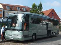 Mercedes Travego von KVG Dreiländereck aus Deutschland in Bergen am 03.07.2014