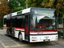 Ortsbus Wohlen - Kleiner MAN Bus AG 8942 unterwegs auf der Linie 2 am 05.09.2008