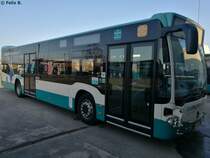 Mercedes Citaro III der Neubrandenburger Verkehrsbetriebe in Neubrandenburg am 27.01.2017