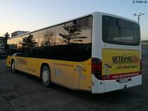 Setra 415 NF von Becker-Strelitz Reisen aus Deutschland in Neubrandenburg am 27.01.2017