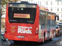 Mercedes Citaro II von Regionalbus Rostock in Güstrow am 18.01.2017