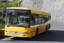 FUNCHAL (Madeira), 01.02.2018, Wagen 408 als Linie 48 an der Endhaltestelle Largo Fonte