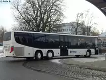 Setra 418 LE Business von Regionalbus Rostock in Güstrow am 18.01.2017