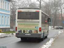 Setra 315 UL der MVVG in Neubrandenburg am 05.02.2017
