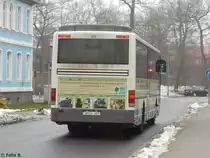 Setra 315 UL der MVVG in Neubrandenburg am 05.02.2017